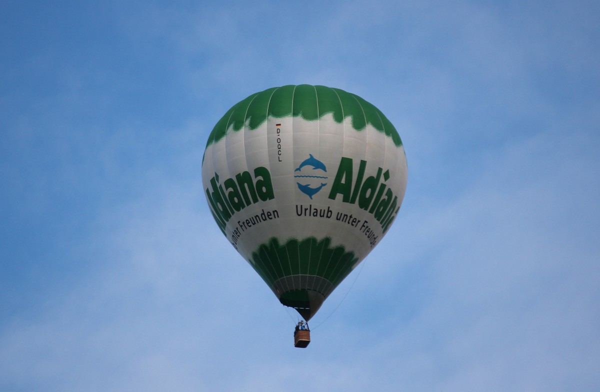  ALDIANA  - Ballon am 6. Januar 2015 über Grassau.