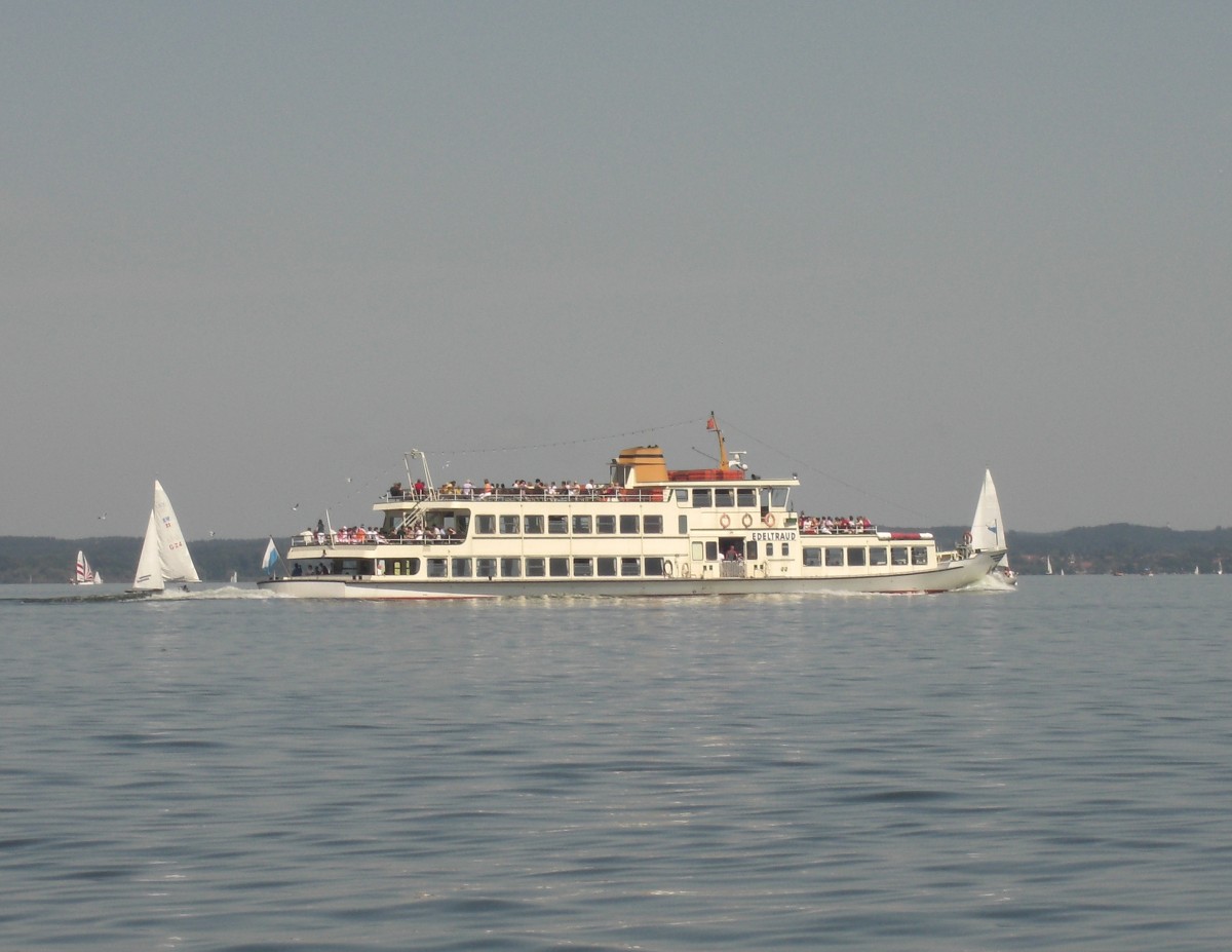  MS Edeltraud  am 15. August 2009 auf dem Chiemsee.