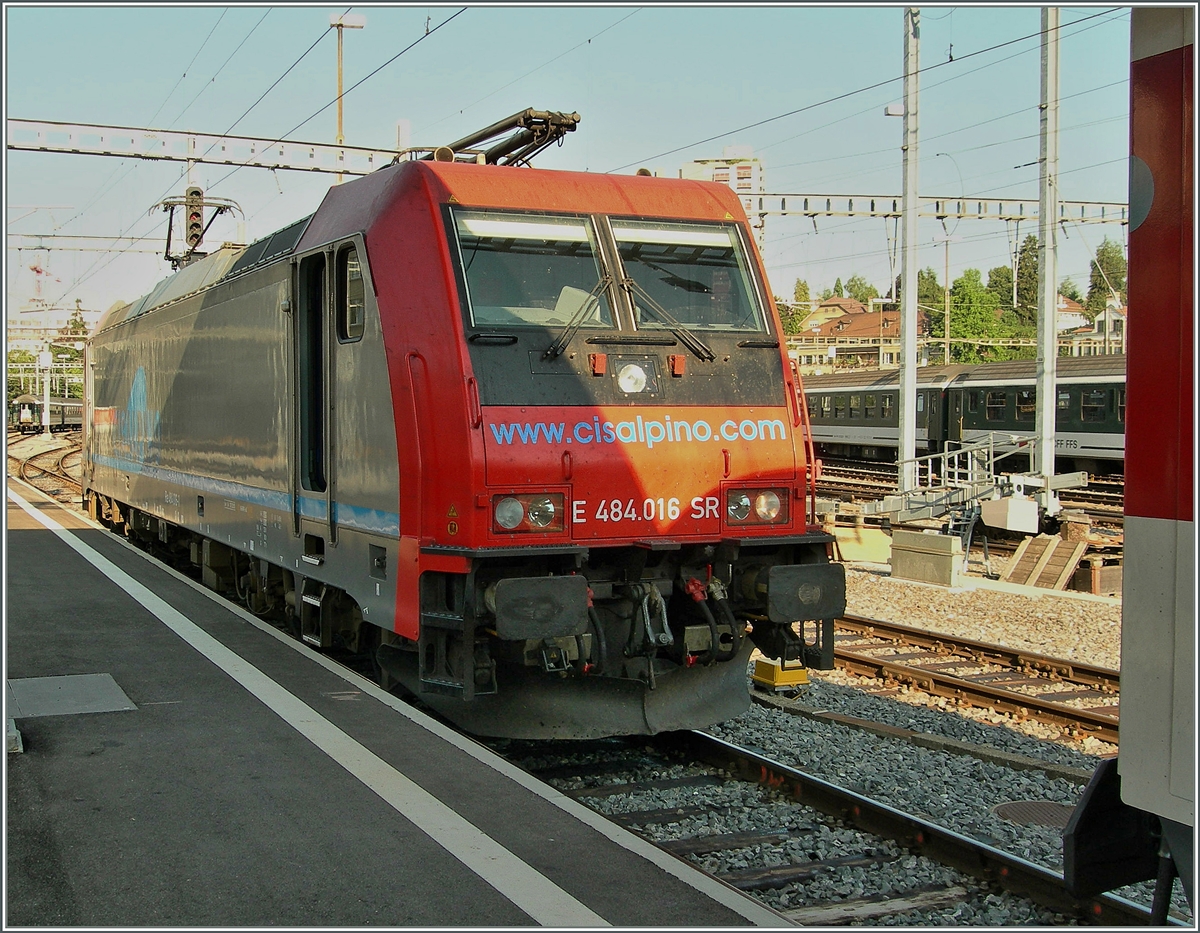 Die Re 484 016 in Bern. 
27. Juli 2006