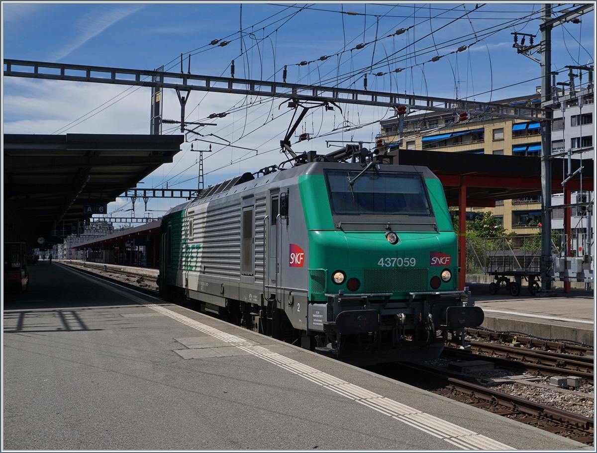 Die SNCF BB 37 059 in Gen�ve.  
20. Juni 2016
