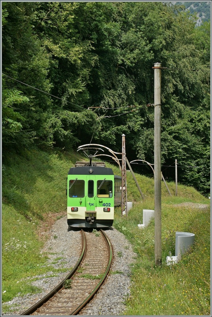 Ein ASD Regionalzug bei Verchiez.
27. Aug. 2013