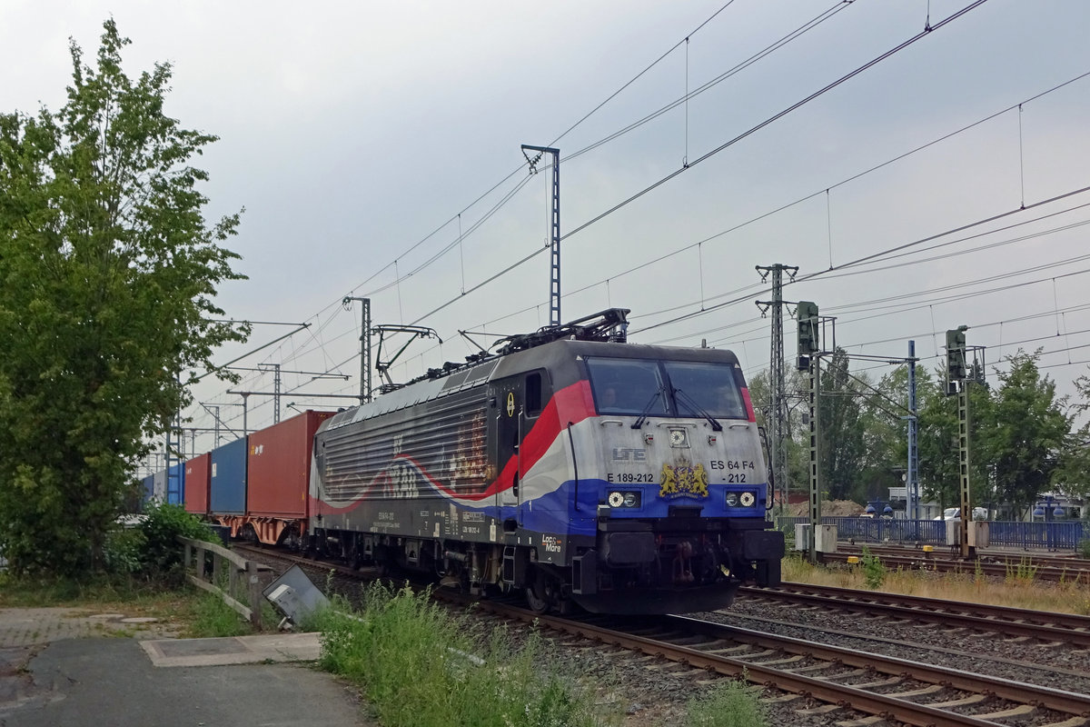 LTE 189 212 verl�sst am 5 Augustus 2019 Bad Bentheim.