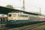 Am 1 Februar 2000 ist 110 279 in K�ln-Deutz angekommen.