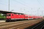 Am 29 April 2011 steht 143 065 in Berlin Sch�nefeld Flughafen.