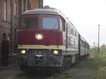 132 158 der LEG im Bw Sta�furt am 7.5.17