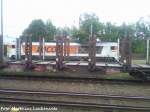 Am 16.8.12 arbeitet die Locon Voith Maxima 40CC im Bahnhof Bergen auf R�gen