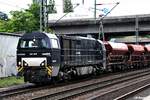 272 406-0 fuhr mit einen schotterzug durch hh-harburg,18.08.18
