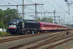 Mit das Leerpark f�r den Sziget-Express-2 treft U2-022 am 5 Augustus 2019 in Bad Bentheim  ein.