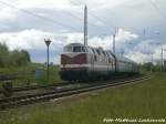 118 770 mit 01 0509 beim einfahren in Bergen auf R�gen am 30.5.15