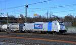 186 431-3 zog einen KLV durch harburg,03.03.22