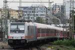 Abellio Ersatzz�ge gab es auch in 2020, wie WFL 185 689 mit N-Wagen beim Ausfahrt aus Stuttgart Hbf am 23 September 2020 sehen lasst.