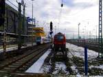 429 600 und �BB 1116 111 in Mannheim am 11.1.17