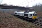 ECR 077 022 durchfahrt Duisburg-Kaiserberg am 30 J�nner 2018.