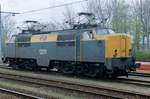 Am Abschiedstag 28 April 1998 der Reihe NS 1200 steht 1201 in Geldermalsen.