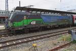 S�ldner 193 242 steht in DB Regio-Dienst am 14 September 2023 in Ulm Hbf.