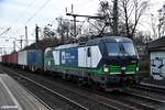 193 223 der wiener lokalbahn,zog einen containerzug durch hh-harburg,03.01.19