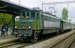 Am 27 September 2011 stand SBB Historic 10950 in Neuchatel.