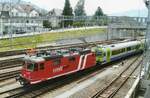 XR 436 113 rangiert am 14 Mai 2010 in Spiez.