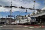 Die RailCare Rem 476 454 wartet in Lausanne auf die Distanz zur Weiterfahrt.

8. Mai 2021