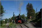 Die Saison 2026 der Blonay Chamby Bahn ist eröffnet: In Chaulin wird die SEG G 2x 2/2 105 der Blonay Chamby Bahn wird für die Nachmittag-Dampfzüge vorbereitet.