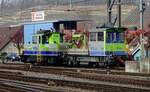BLS Traktor 235 081 steht in Spiez am 1 Januari 2020.