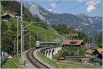 Ein BLS RABe 535 bei Garstatt.